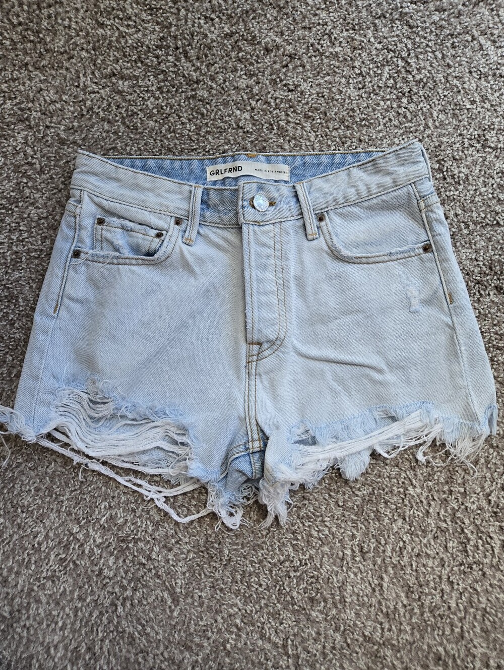 Grlfrnd high rise shorts palm springs 24